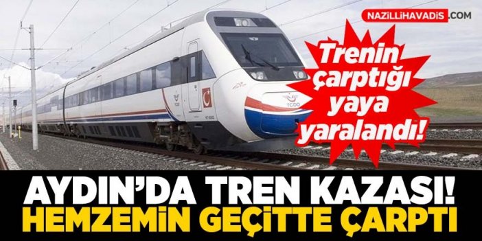 Aydın'da hemzemin geçitte korkunç kaza!