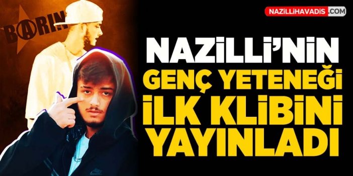 Nazilli’nin genç yeteneği ilk albümünü çıkardı