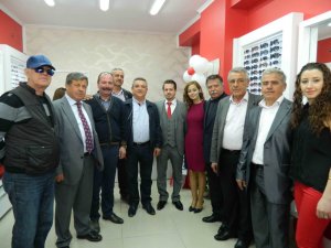 Halef-Selef Başkanlar Açılışta Buluştu