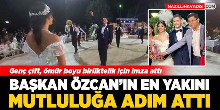 Nazilli'de genç çiftin en mutlu günü