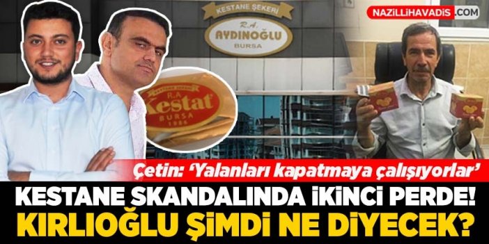 Kestane skandalında ikinci perde!