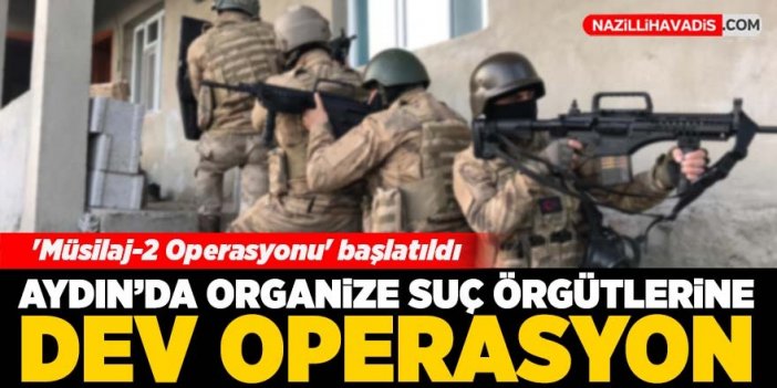 Aydın'da Müsilaj-2 Operasyonu başlatıldı