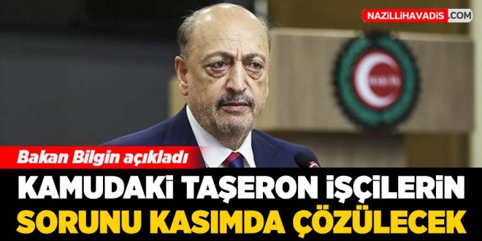 Kamudaki taşeron işçilerin sorunu kasımda çözülecek