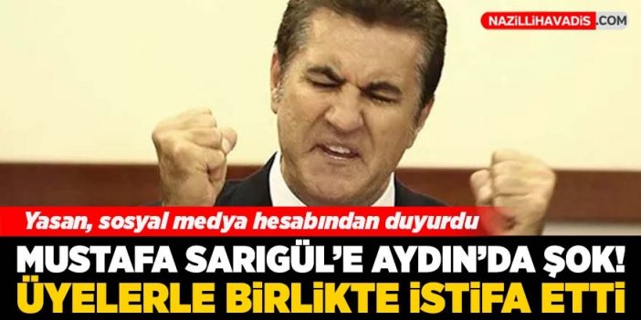 Mustafa Sarıgül'e Aydın'da şok!