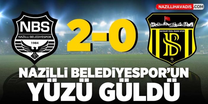 Nazilli Belediyespor'un yüzü güldü