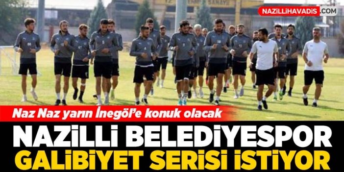 Nazilli Belediyespor galibiyet serisi istiyor