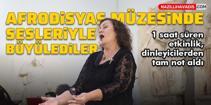 Karacasu’da müze konserine yoğun ilgi