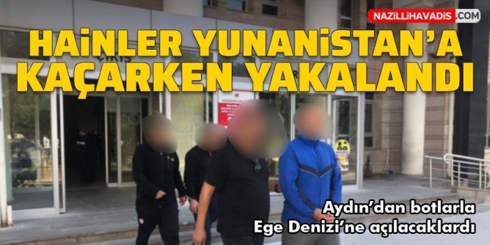 FETÖ terör örgütü üyeleri Yunanistan'a kaçarken yakalandı