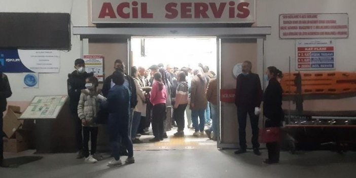 106 öğrenci gıda zehirlenmesi şüphesiyle hastaneye kaldırıldı