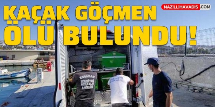 Kaçak göçmen ölü bulundu!