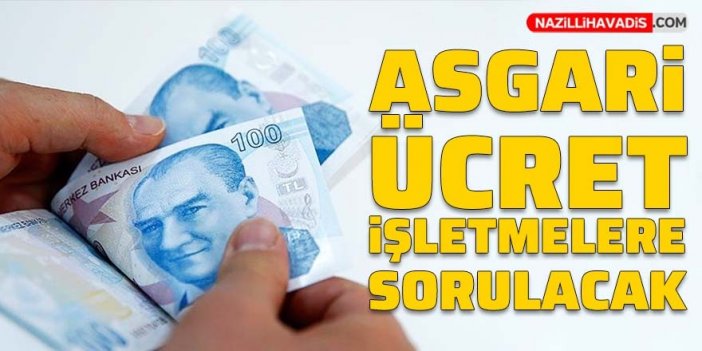 Asgari ücreti belirlemek için araştırma başlatıldı