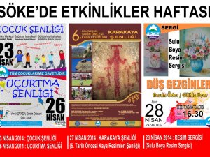 Söke, Önümüzdeki Haftayı Dolu Dolu Geçirecek