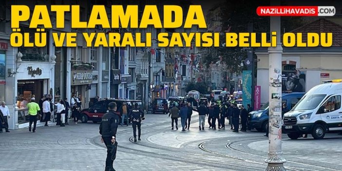 Beyoğlu'ndaki patlamada ölü ve yaralı sayısı açıklandı