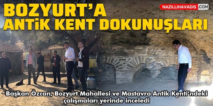 Bozyurt’a antik kent dokunuşları