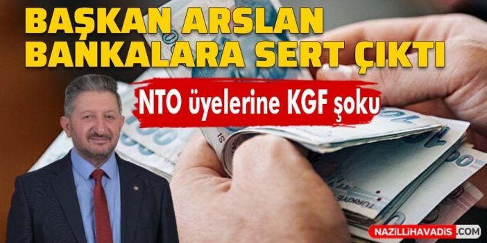 Başkan Arslan: "Bankalar alaycı bir tutum sergiliyor"