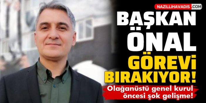 Nazilli'de şok karar! Başkan Önal tekrar aday olmayacak!