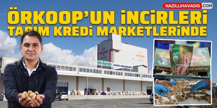 ÖRKOOP’un incirleri Tarım Kredi Kooperatiflerinde müşteriyle buluşuyor