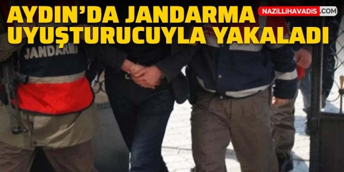 Aydın'da uyuşturucu kullanıcısı jandarmadan kaçamadı