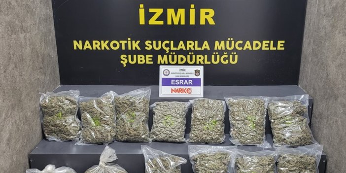 Kamyonda 16 kilo 325 gram skunk ele geçirildi