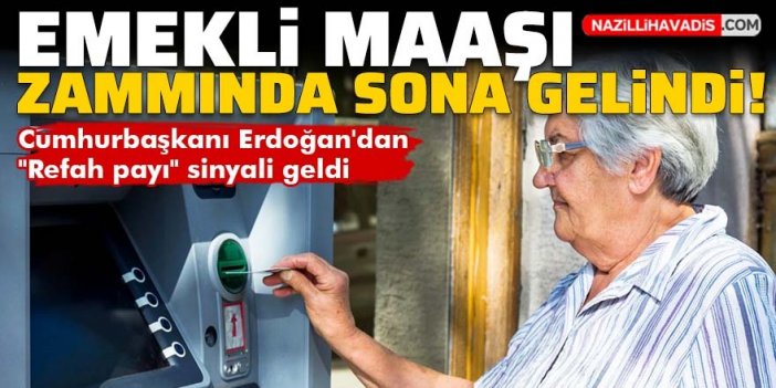 Emekli maaşı zammında sona gelindi!