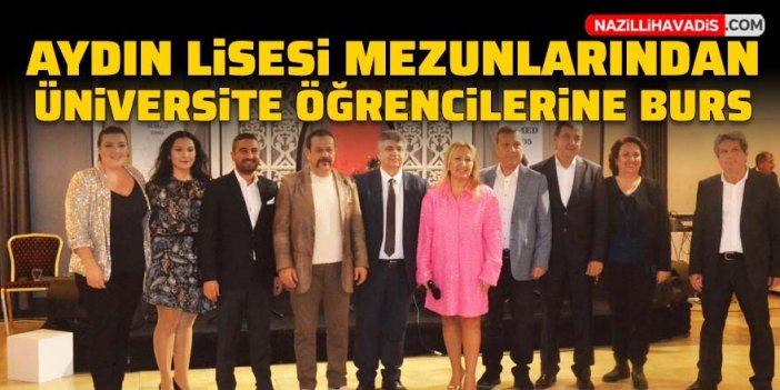 Aydın Lisesi Mezunları Derneği burs için toplandı