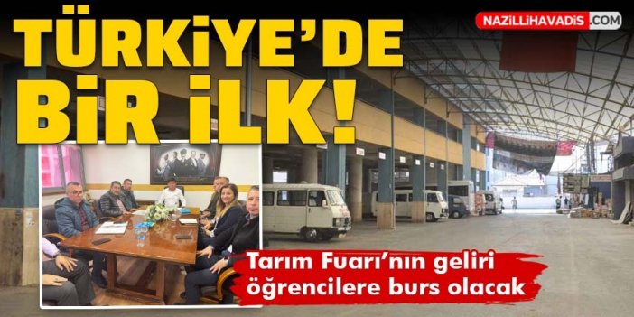 Tarım Fuarı’nın geliri öğrencilere burs olacak