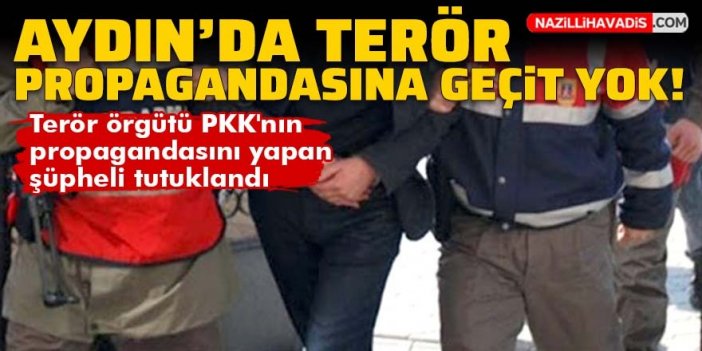 Aydın'da terör propagandasına geçit yok!