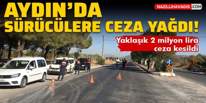 Aydın’da jandarmadan trafik denetimi