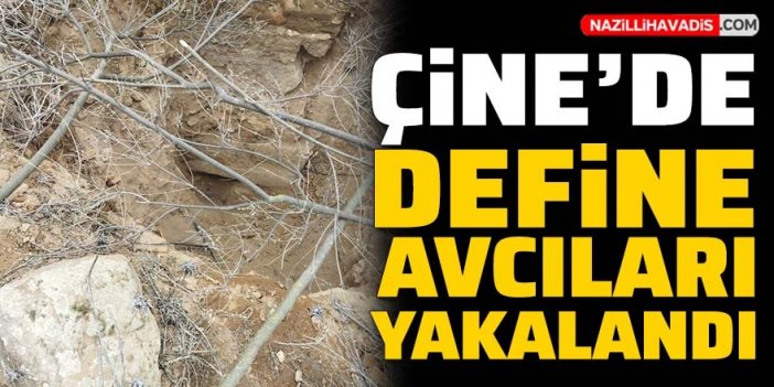 Çine’de antik kentte kaçak kazı yapan şüpheliler yakalandı