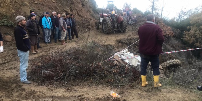 Traktörün altında kalan 72 yaşındaki talihsiz adam hayatını kaybetti