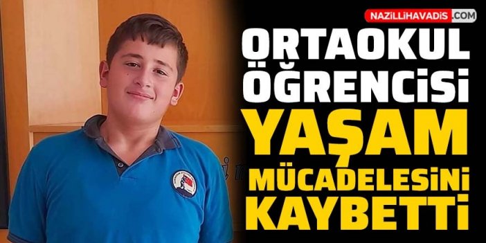 Motosiklet kazası ortaokul öğrencisini hayattan kopardı