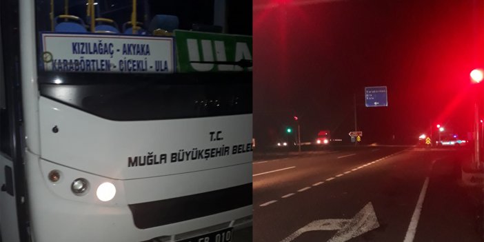 Okul müdürü, indiği otobüsün çarpması sonucu öldü