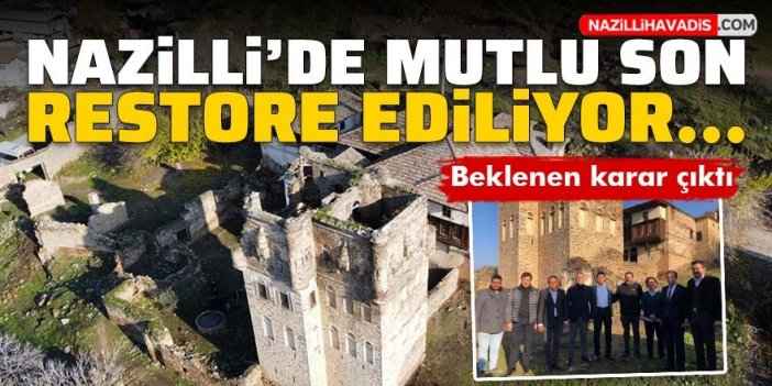 Aydın'da 400 yıllık Arpaz Kulesi ve Beyler Konağı restore edilecek