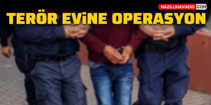 Terör evine operasyon: PKK/KCK silahlı terör örgütü üyesi gözaltına alındı