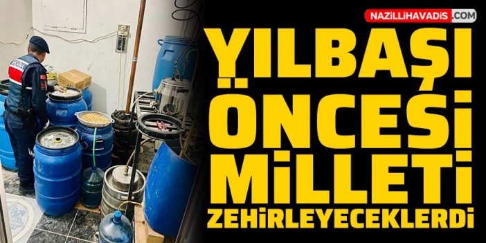 Yılbaşı öncesi milleti zehirleyeceklerdi