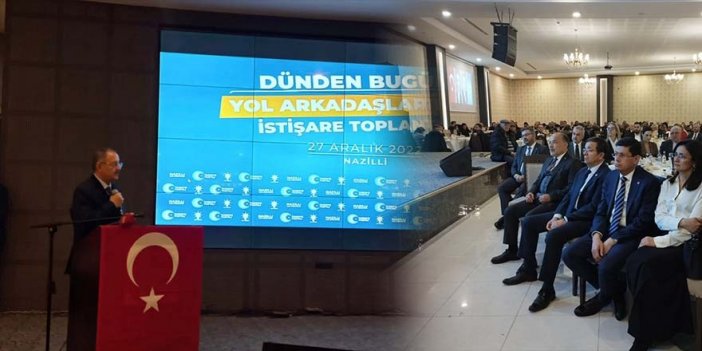 Nazilli'de AK Parti istişare ve değerlendirme toplantısı gerçekleştirdi