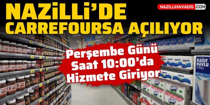 İnci Yaşam Nazilli’yi CarrefourSA ile buluşturuyor