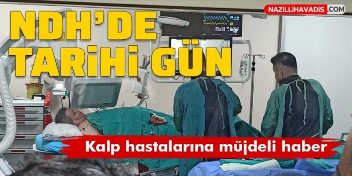 NDH'de tarihi operasyon: İlk kez gerçekleştirildi