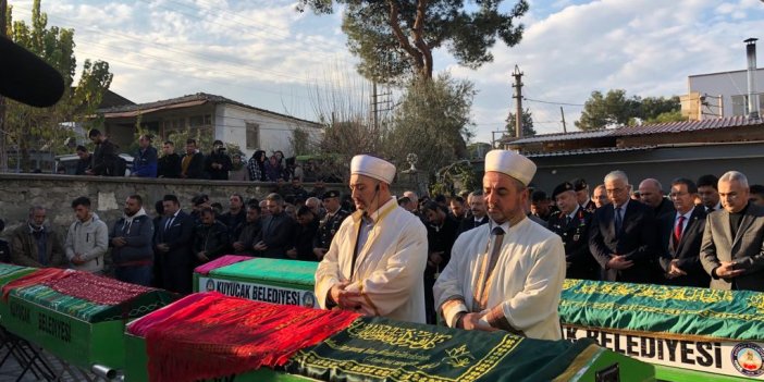 Nazilli’deki patlamada ölen aynı aileden 5 kişi son yolculuğuna uğurlandı