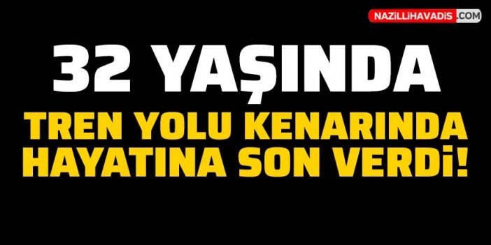 Genç adam ağaca kendini asarak yaşamına son verdi