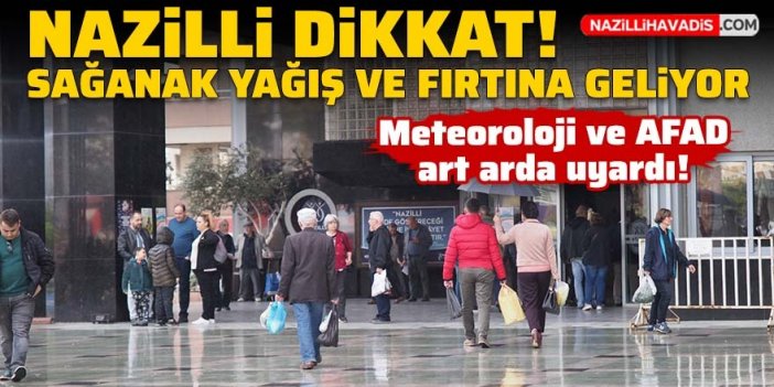 Meteoroloji ve AFAD art arda uyardı: Sağanak yağış ve fırtına geliyor