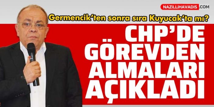 CHP İl Başkanı Saatçi’den ‘görevden alma’ açıklaması