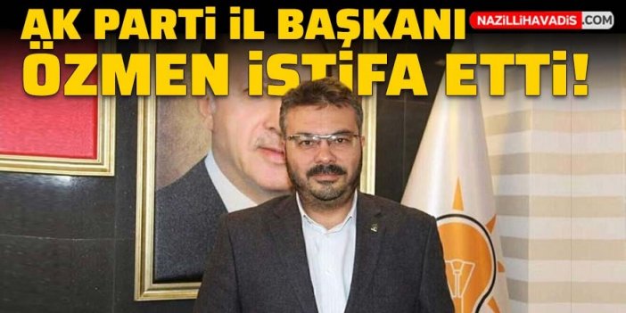 Ömer Özmen istifa etti