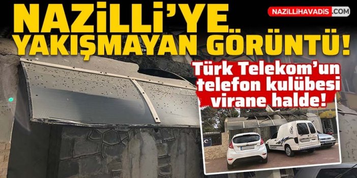 Nazilli’ye yakışmayan görüntü!