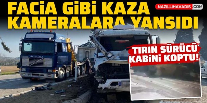 Facia gibi kaza kameralara böyle yansıdı