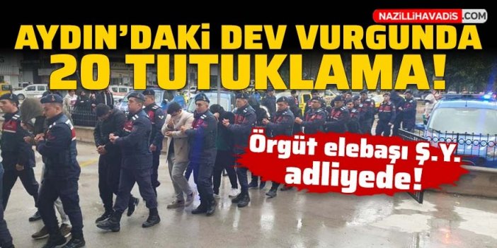 Aydın'daki dev vurgunda 20 kişi tutuklandı