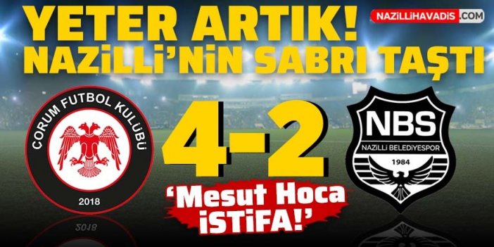 Nazilli Belediyespor galibiyete hasret kaldı! Hedefte Toros var!