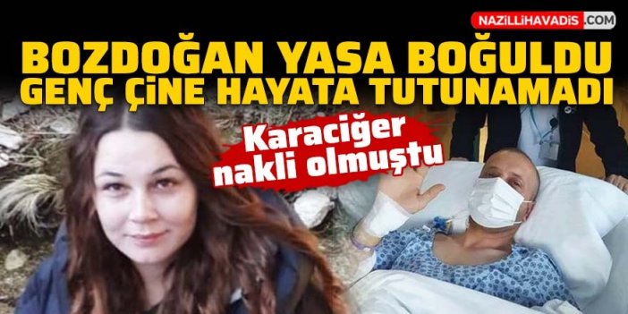 Bozdoğan yasa boğuldu.. 24 yaşındaki Çine hayata tutunamadı