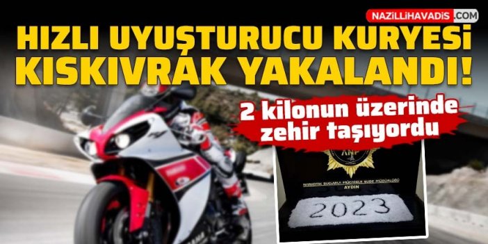 Uyuşturucu kuryesi polise yakalandı: 2 kilo 992 gram uyuşturucu ele geçirildi