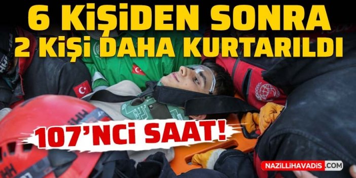 İskenderun'daki Arzu Apartmanı'ndan 107 saat sonra mutlu haber